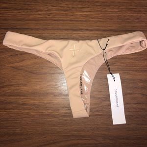 NWT Coulbourne Nude Bikini Bottoms - XS